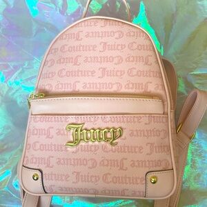 NWT Juicy pink mini backpack